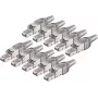 Network connector ShiverPeaks 08-51001-10 Cat. 6A tool-less RJ45 connector