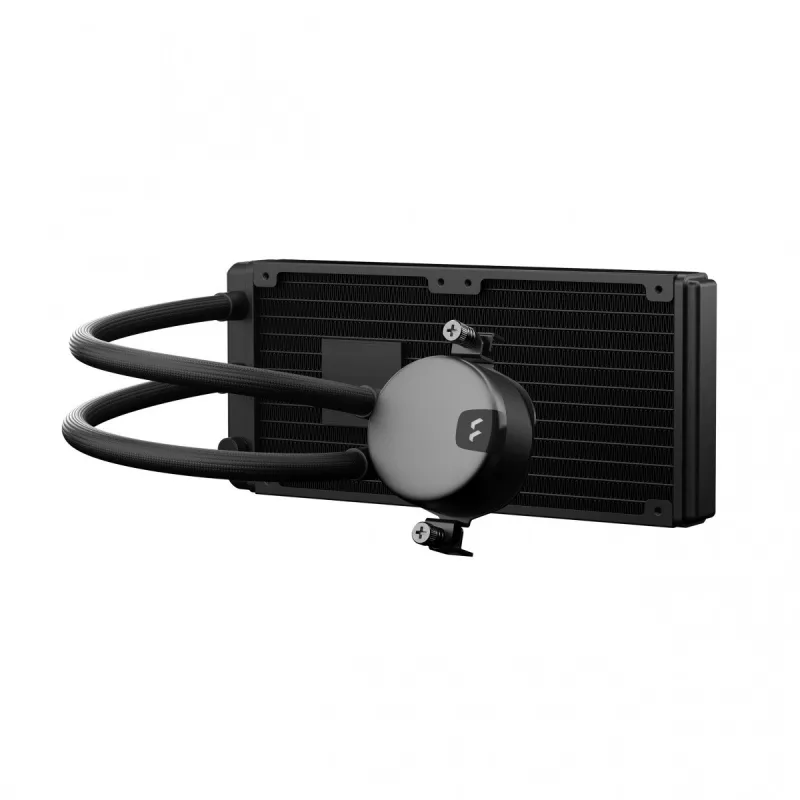 All-in-one liquid cooler Fractal Design Lumen S24 v2 RGB — 240mm radiator, 120mm RGB fans, Black