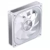 120mm PWM ARGB cooling fan Jonsbo ZA-120 white — model ZA-120W, PWM control, ARGB lighting