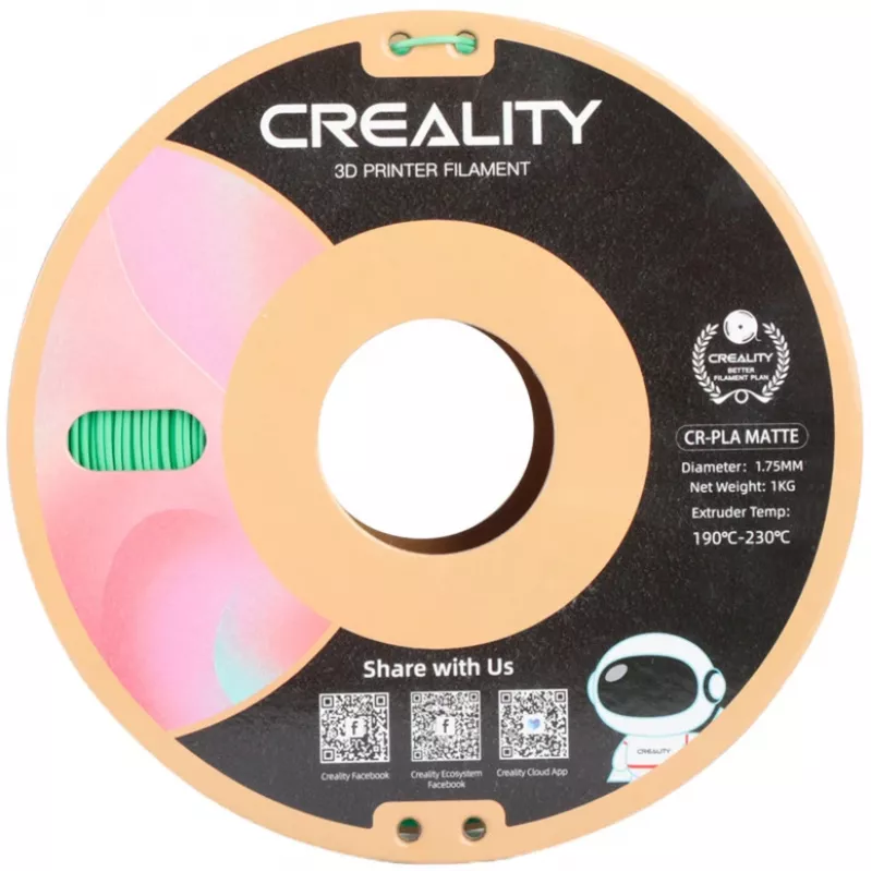 3D printing material Creality 3301010301 Polylactic acid PLA Green 1 kg 1.75 mm