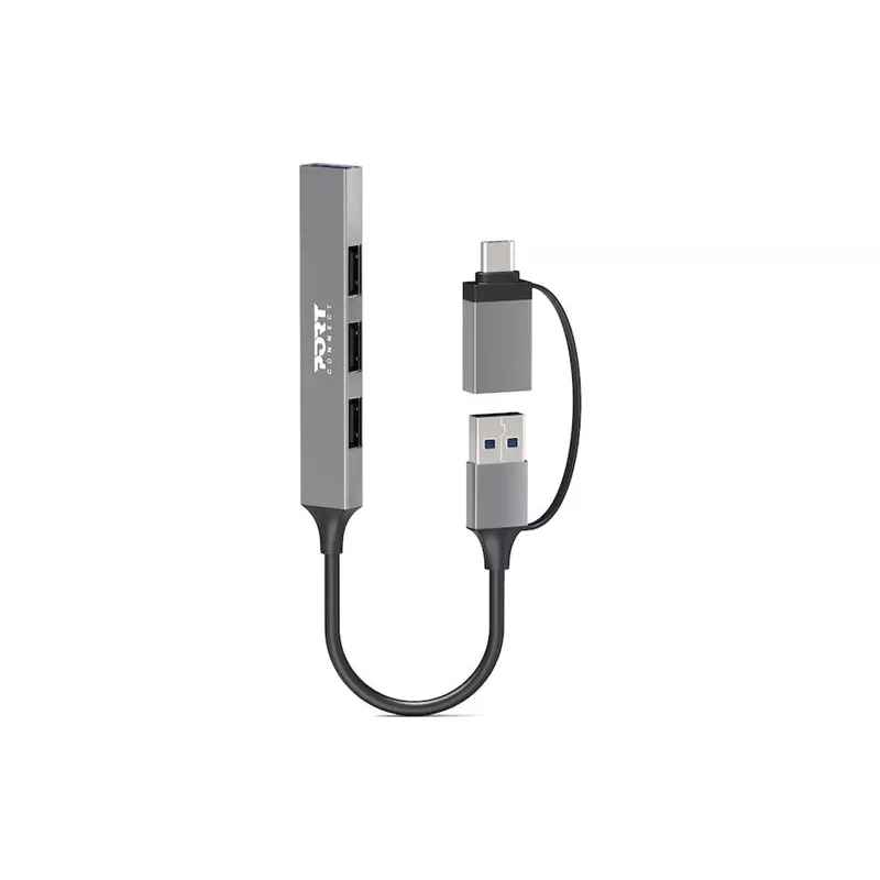 PORT CONNECT | HUB USB-C/USB-A 4 ports USB-A 3.0 5Gbps | 900160
