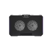 FURY GUNBAI G3 Laptop Cooling Pad 14.1–17.3 with 2 Fans, RGB Lighting, 2× USB
