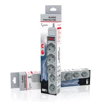 Power extension Gembird SPG3-B-6C 1.8 m 5 AC outlets