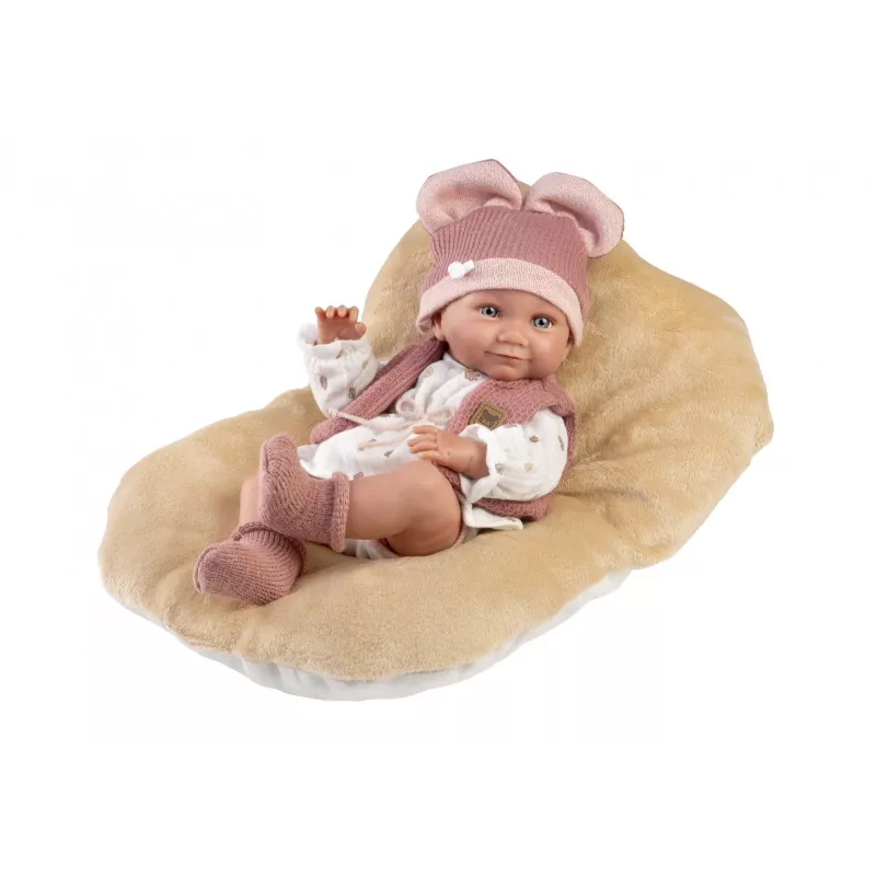 Doll Llorens 40 cm baby vinyl with realistic features and soft body