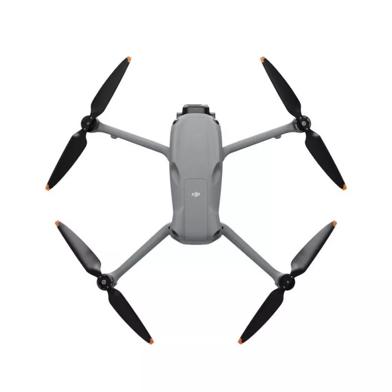 Quadcopter DJI Air 3s — 4-rotor drone, 50 MP camera, 3840×2160 video, 27 m/s, 32,000 m range, 4276 mAh battery, 42 GB internal, Grey