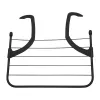 Attachable rack JATA HTEN2403 Black Polypropylene Stainless steel