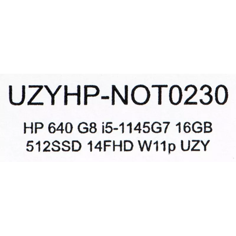 HP ProBook 640 G8 i5-1145G7 16GB 512GB SSD 14 FHD Win11pro Used