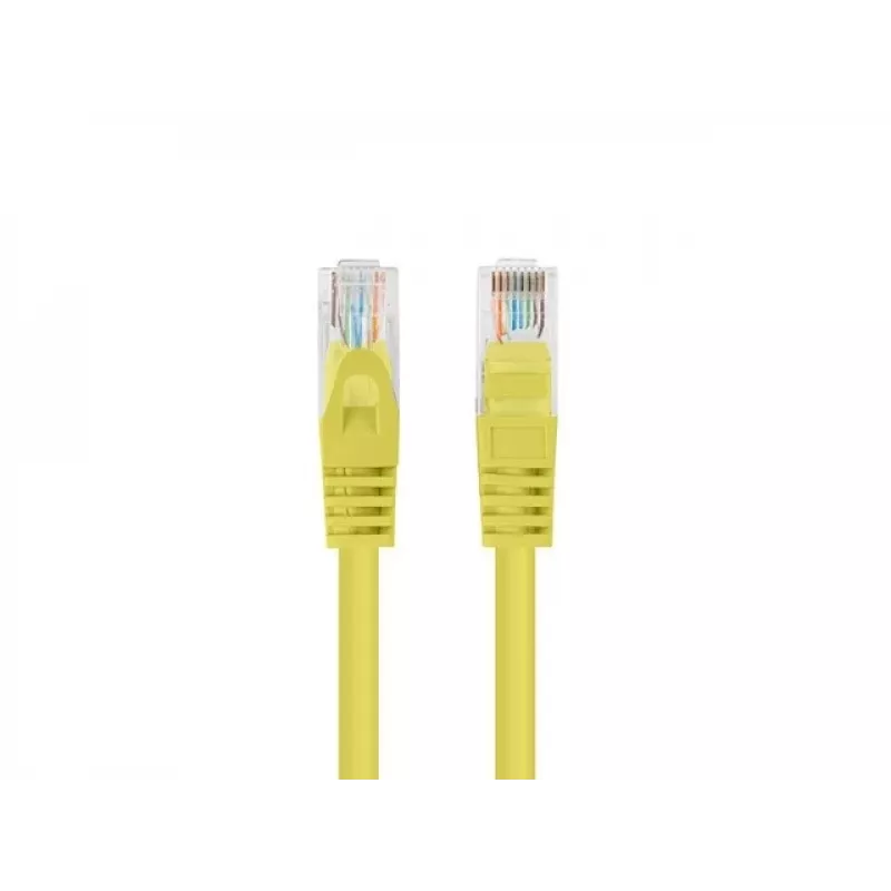 Fluke Passed Lanberg patchcord cat.6 UTP 0.25 m yellow 10-pack