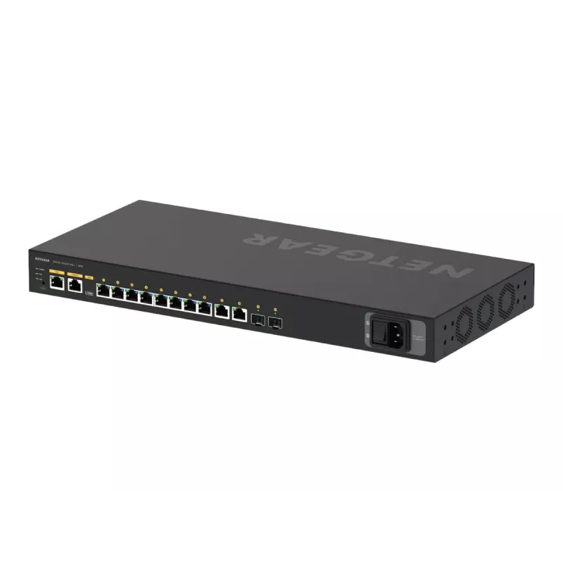 NETGEAR M4250-10G2XF-PoE+ Managed L2/L3 Gigabit Ethernet (10/100/1000) Power over Ethernet (PoE) 1U Black