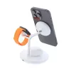 Wireless Desk Charger Tellur TLL151391 3in1 MagSafe Fast Charging for Phone, Watch and Earbuds