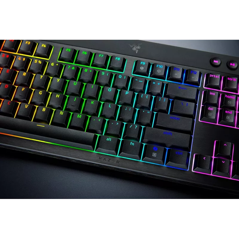 Gaming keyboard Razer BlackWidow V4 Low-profile Wireless — low-profile mechanical keys, Bluetooth and 2.4 GHz