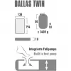 Camping-air mattress Dallas Twin 41033 (citronella)