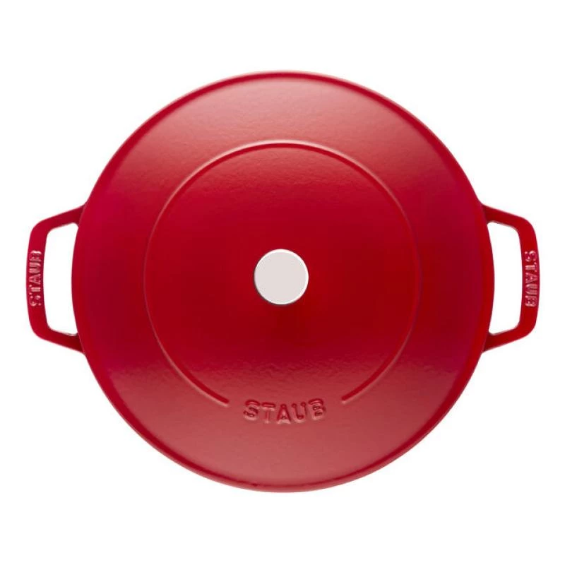 Staub Roaster Chistera 28cm round cherry red 40511-474-0 405114740 (40511-474-0)
