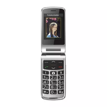 Smartphone Beafon SL645 4.0 inch 512MB schwarz-silber