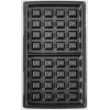 Blaupunkt SMS611 Sandwichmaker non-stick coating, grill function, toast function, cool-touch housing Black, Silver (SMS611)