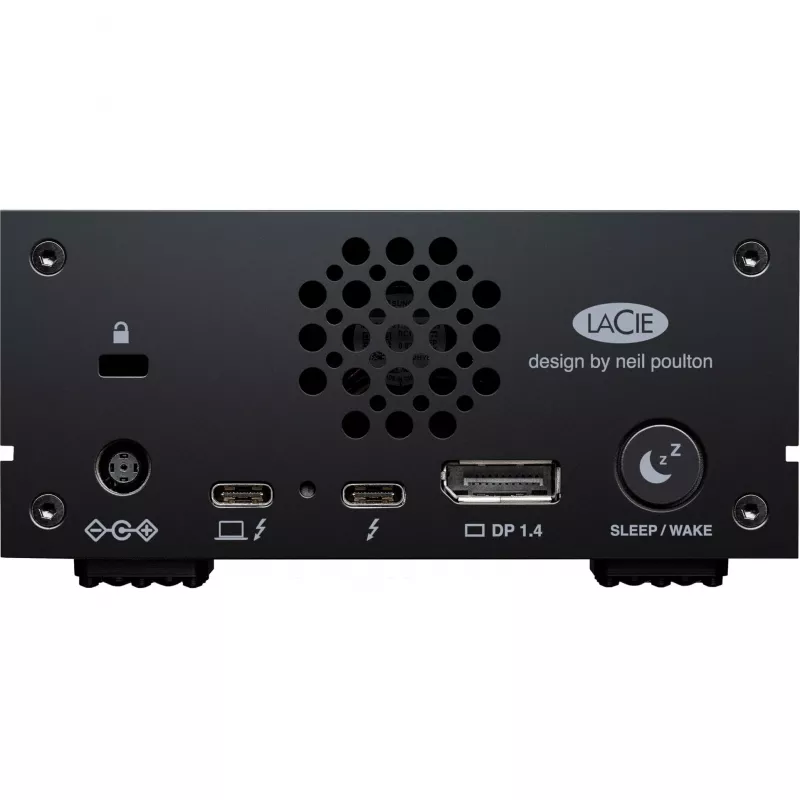 LACIE 1big Dock 8TB Thunderbolt 3 + USB 3.1 8.9cm 3.5inch for MAC PC gray