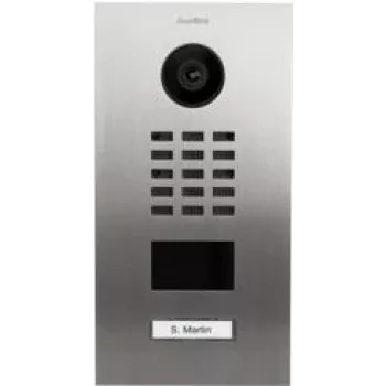 IP video door station DoorBird D2101V stainless steel V4A — IP intercom with camera and keypad