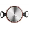 soup pot JATA CF920 2.4 L Red Aluminium