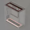 HAVN HS 420 Fan Brackets for 360 mm Radiators - white
