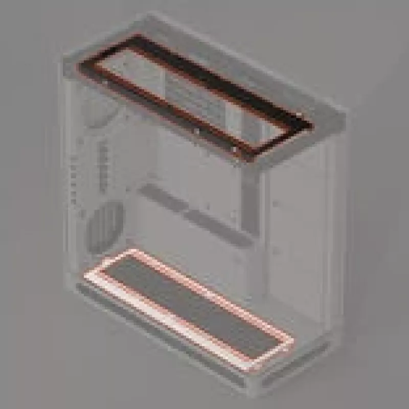 HAVN HS 420 Fan Brackets for 360 mm Radiators - white