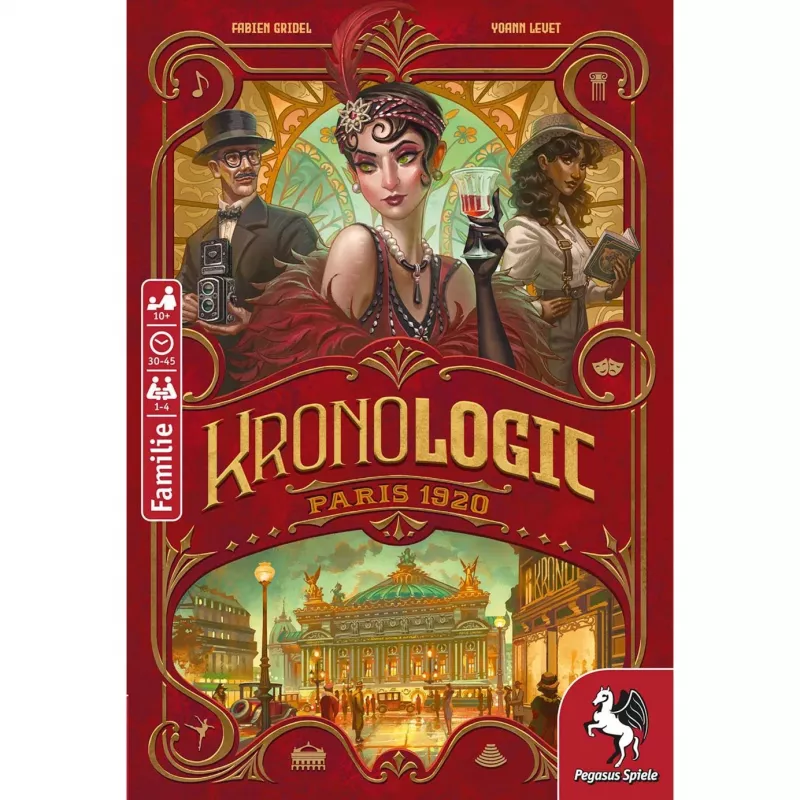 Kronologic - Paris 1920, Board Game