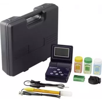 VOLTCRAFT KBM-600 Combination-Measuring Instrument Redox (ORP), pH Value, temperature (VC-8816970)
