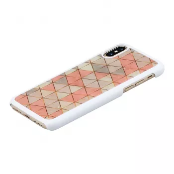 Smartphone case iKins for iPhone XS / XS Max diamond white protective cover