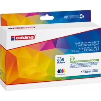 edding printer cartridges EDD-635 black, cyan, magenta, yellow compatible with HP 973X L0S07AE, F6T8