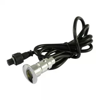 Synergy 21 S21-LED-L00024 Indoor/outdoor suitable for indoor use Recessed lighting spot 0.6W Black - Silver Light Spot