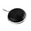Frying pan KOHERSEN NX CERAMIC 24 cm, stainless steel body, NX CERAMIC non-stick coating, induction compatible, with lid