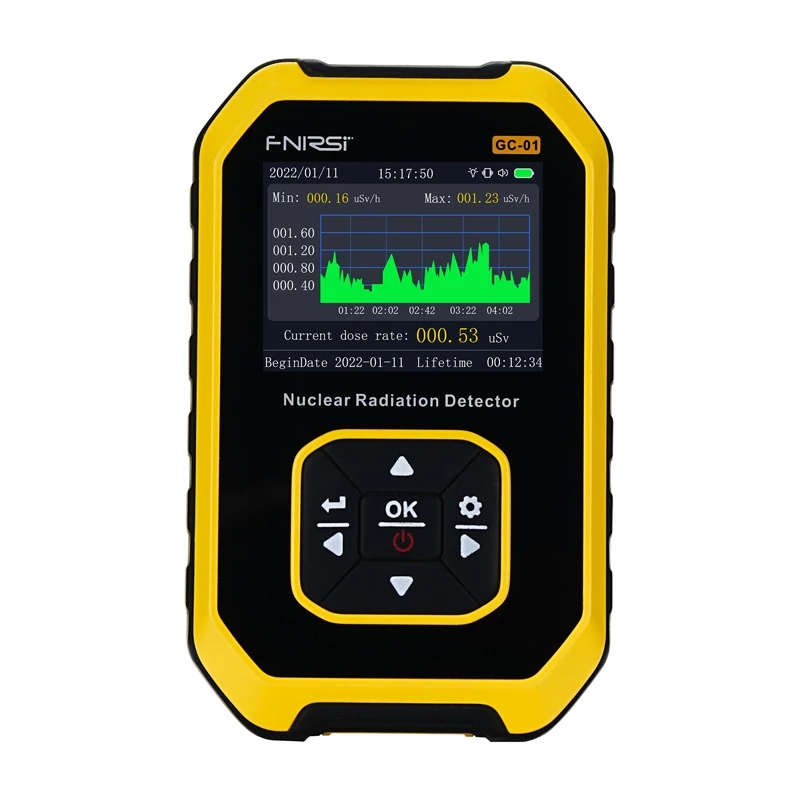 FNIRSI GC-01 nuclear radiation detector