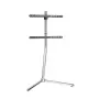TV stand with V-foot chrom