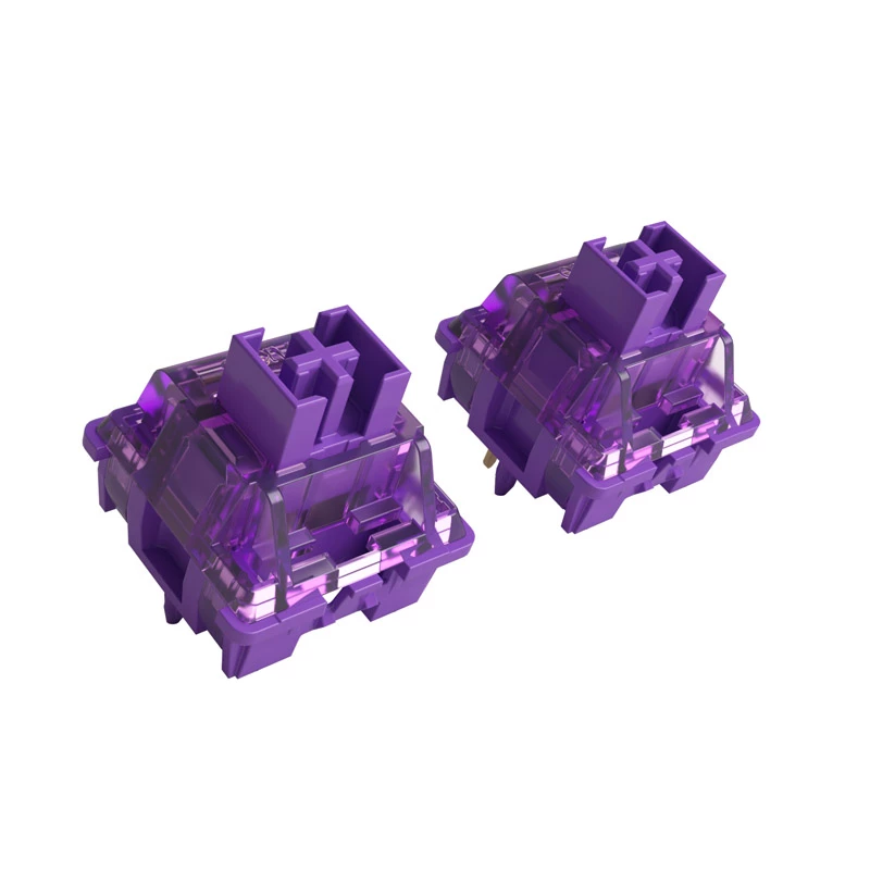 Akko V3 Pro Lavender Purple Mechanical Switch, 5-Pin, Tactile, MX Stem, 40 g, 45 pcs