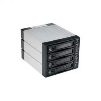 Fantec SNT-BA3141-1 - S-ATA 3x 13,30cm (5,25) for 4x 2,50cm (1) HDD Black (2052)