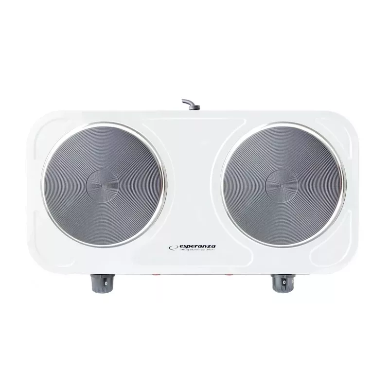 Esperanza COTOPAXI White Countertop Sealed plate 2 zone(s)