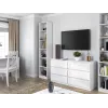 top e shop W40 PAFOS BIA display cabinet — white particle board, 290×400×2000 mm