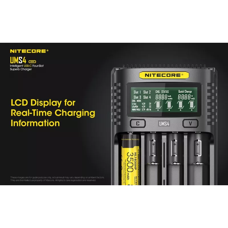 Charger Nitecore UMS4