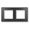 eQ-3 Homematic IP Glass Frame 2-fold, Black (162149A1)