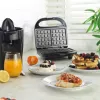 Double Waffle Maker Progress EK5852PVDE — double plates, non-stick coating, adjustable temperature
