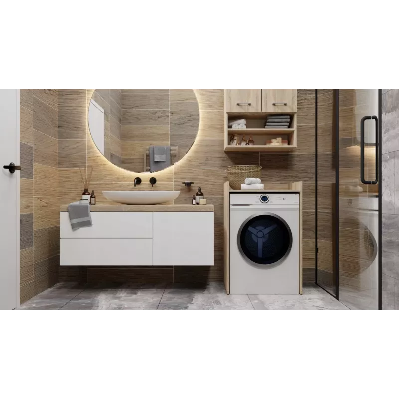 top e shop POLA NP Laundry Room Cabinet for Washing Machine - Sonoma Oak