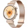 Smartwatch HUAWEI WATCH GT6 1.32 inch AMOLED, 41 mm, Stainless Steel, Gold, Milanese Band, IP69, 14-day Battery