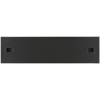 Blank panel LOGON RAB310BL Black 3U 19 inch