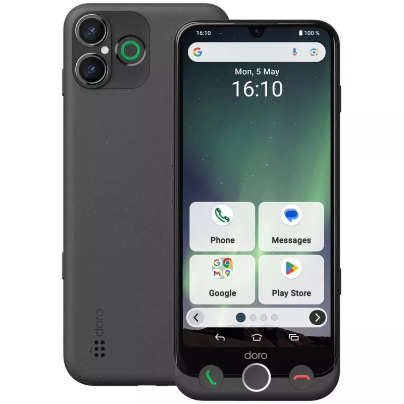 Smartphone Doro Aurora A30 6.1 inch 128GB Black