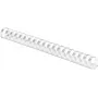 Fellowes - 16 mm - 21 rings - White - 100 pc(s). Plastic Binding Comb (5347003)