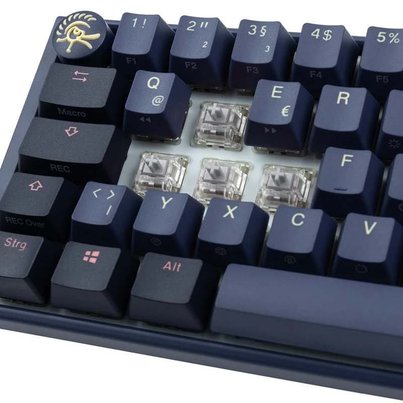 Ducky One 3 SF keyboard Gaming USB QWERTZ German Blue