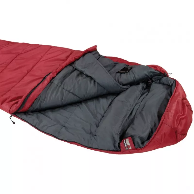 sleeping bag Redwood -3 (dark red/Grey)