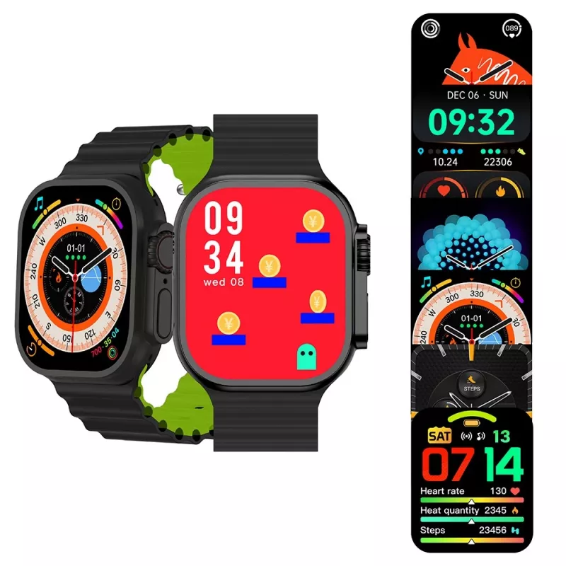 Smartwatch Fusion MT872 Bluetooth Calling Pulse Blood Pressure Blood Oxygen