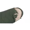 Semi-rectangular sleeping bag Outwell Caldera Lux — Polyester, 800 mm wide, 2200 mm long, max user height 190 cm, Green