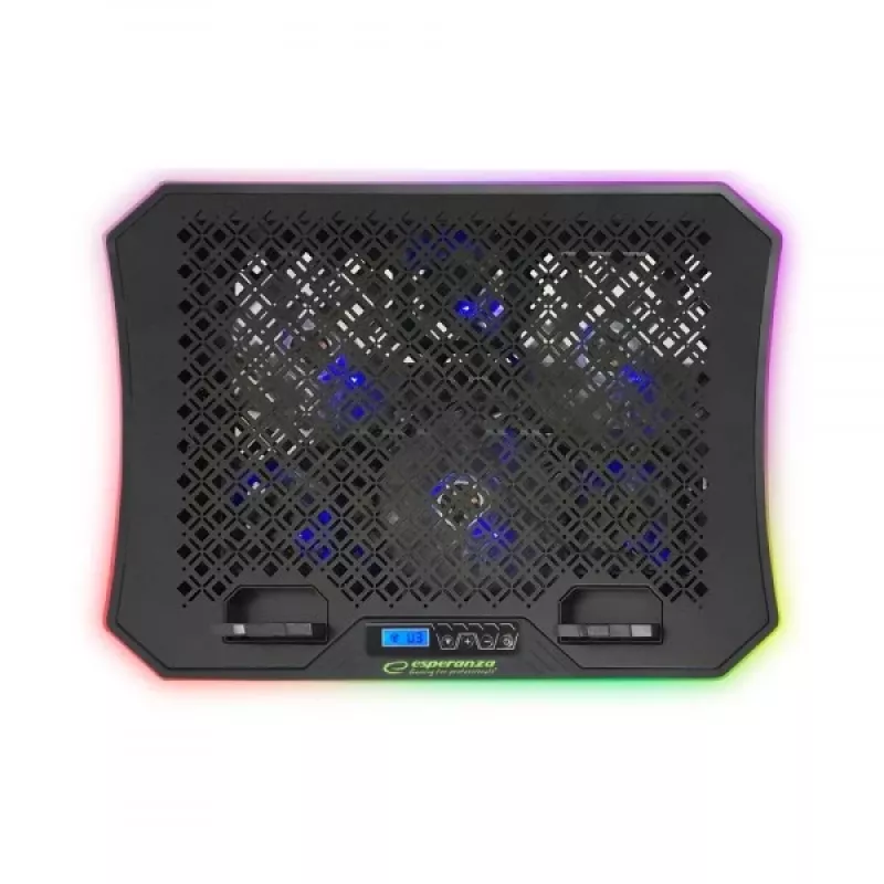 Esperanza GALERNE laptop cooling pad 48.3 cm (19) 2100 RPM Black