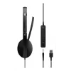 EPOS ADAPT 165T USB II Headset Wired Headband Office/Call Centre USB Type-A Black